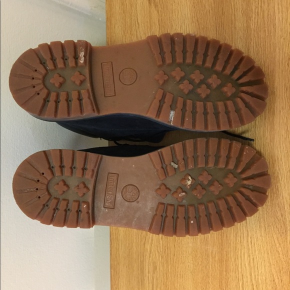 Trendy Navy blue timberlands - Picture 6 of 6